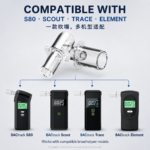 Replacement-breathalyzer mouthpieces compatible with S80 Scout Trace and Element