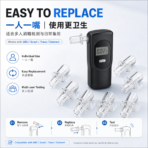 Breathalyzer mouthpieces compatible with BACtrack S80 Scout Trace and Element